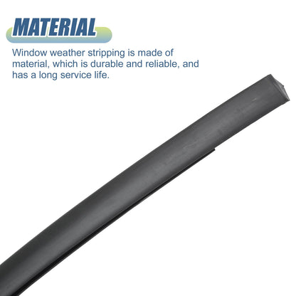 Window Glass Seals for Honda Civic EX EX-L HF Hybrid (2006-2011)