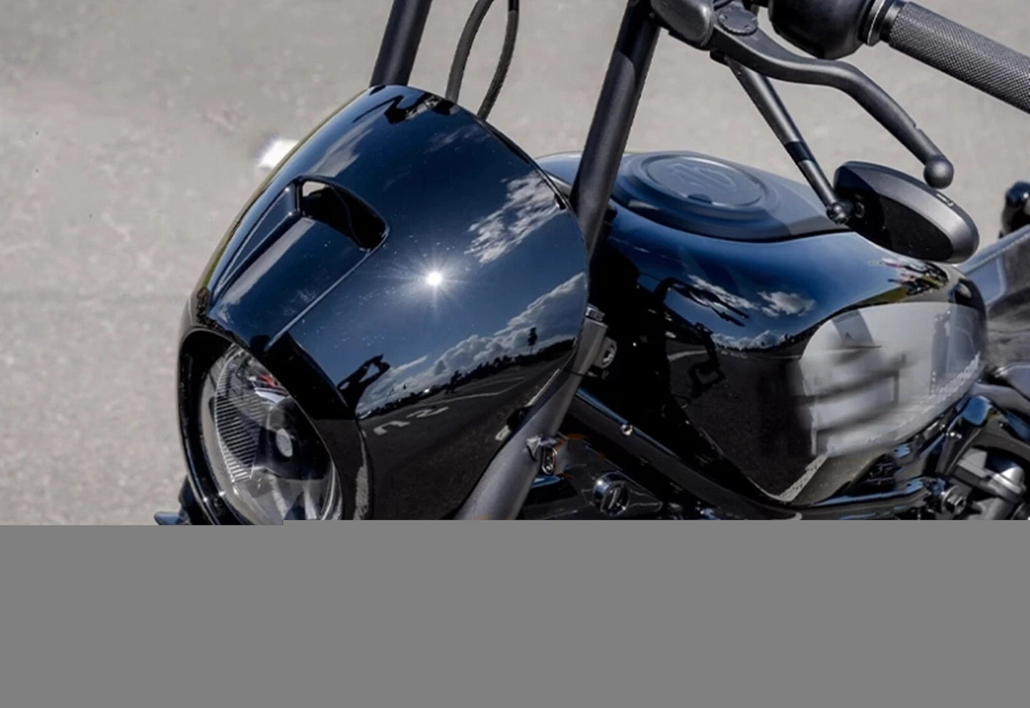Front Shock Upper Fork Covers for Harley RH975 2022-2023 (2022-2023)