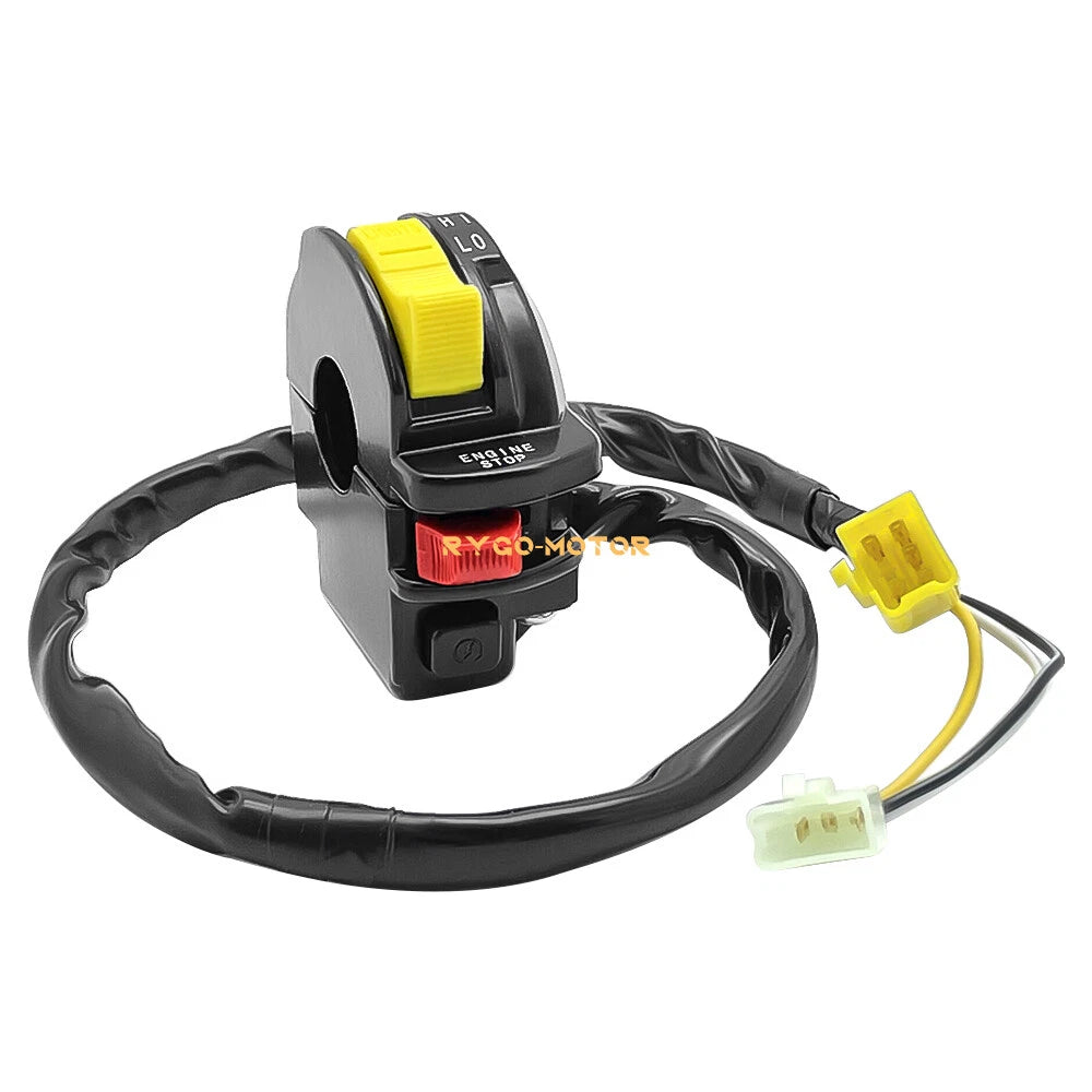 Handlebar Start Stop Headlight Switch for Suzuki Quadrunner LT230GE LTF230