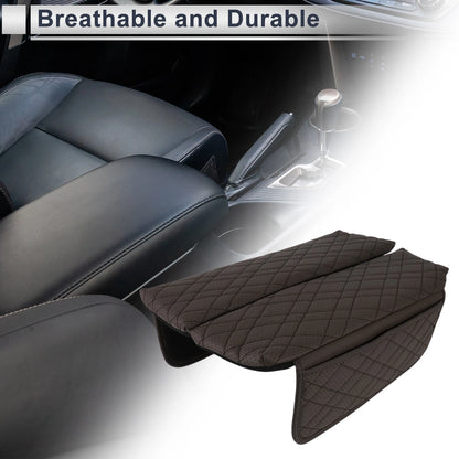 Car Center Console Cover for BMW X5 (2014-2018) - Deep Brown, 1 Pair