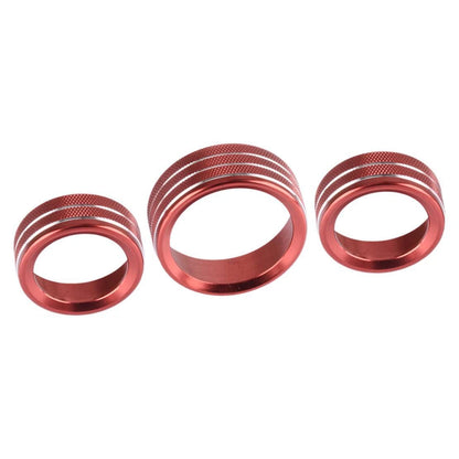3 x AC Volume Button Switch Trim Ring for Dodge Charger Challenger Durango (2006-2023)