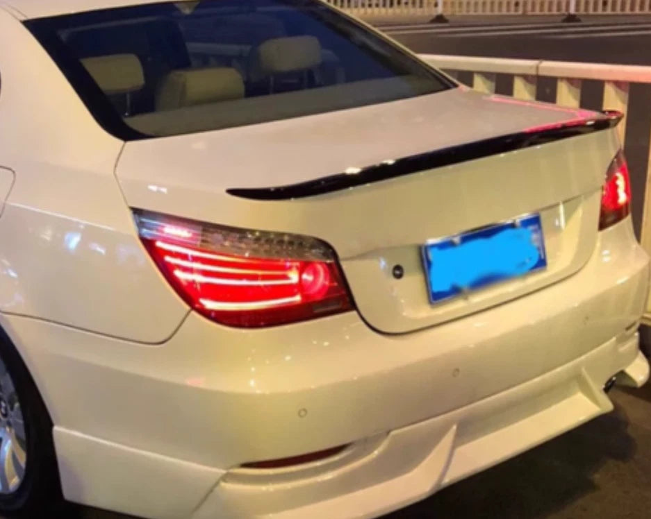 ABS Glossy Black AC Style Rear Spoiler for BMW E60 5 Series Sedan (2003-2010)
