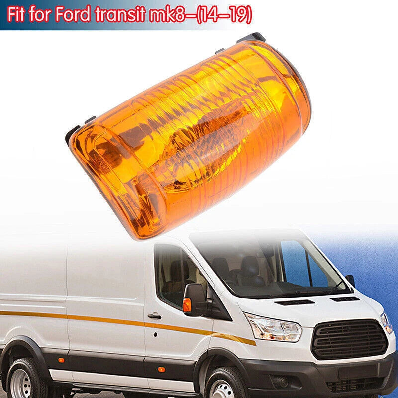 Side Mirror Turn Signal Light Lens for Ford Transit MK8 Cargo (2015-2021)