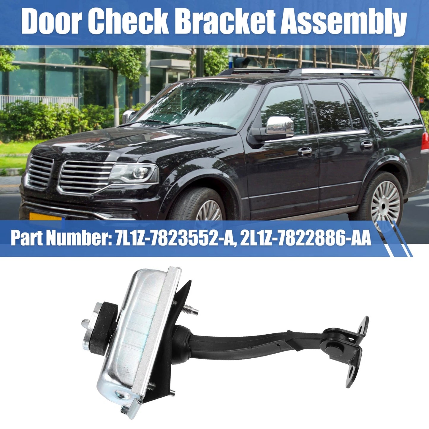 Door Check Arm Stop Strap Assembly for Ford Lincoln (2000-2006)