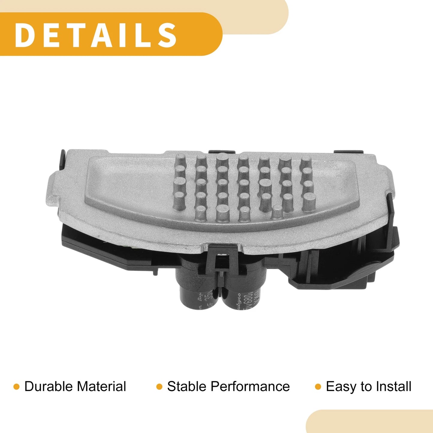 Blower Motor Resistor for Porsche Cayenne 1 Pc