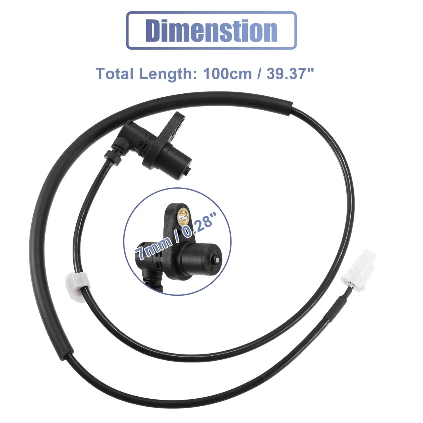 ABS Wheel Speed Sensor Front Right for TOYOTA Yaris (1999–2005)