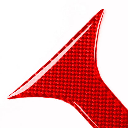 Carbon Fiber Red Rear Water Cup Holder Trim for Jeep Gladiator (2020-2023)