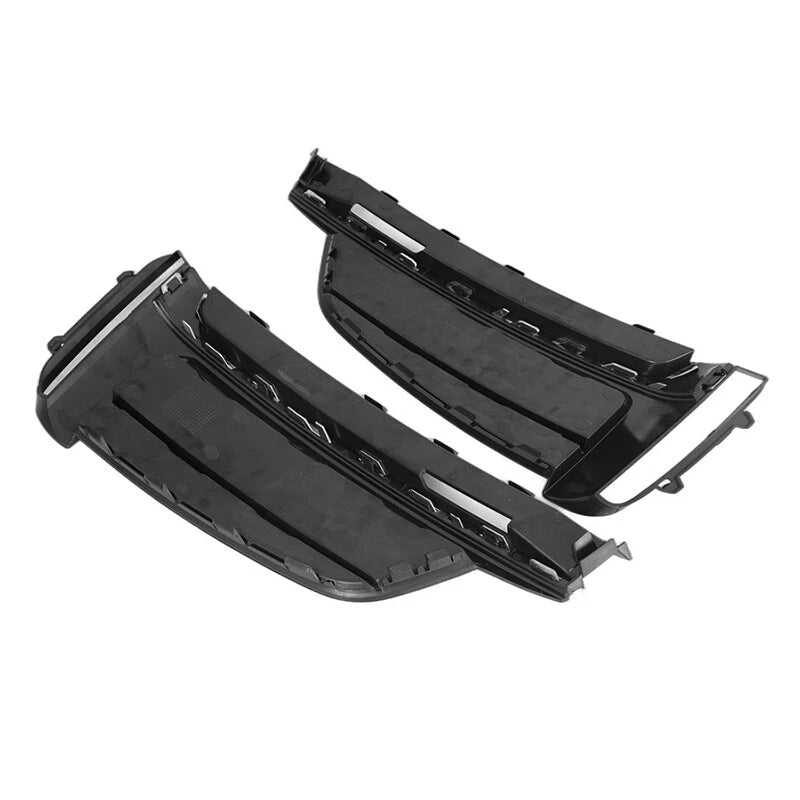 Left Right Front Bumper Fog Light Grille Cover Bezel for Audi A5 S5 (2017-2020)