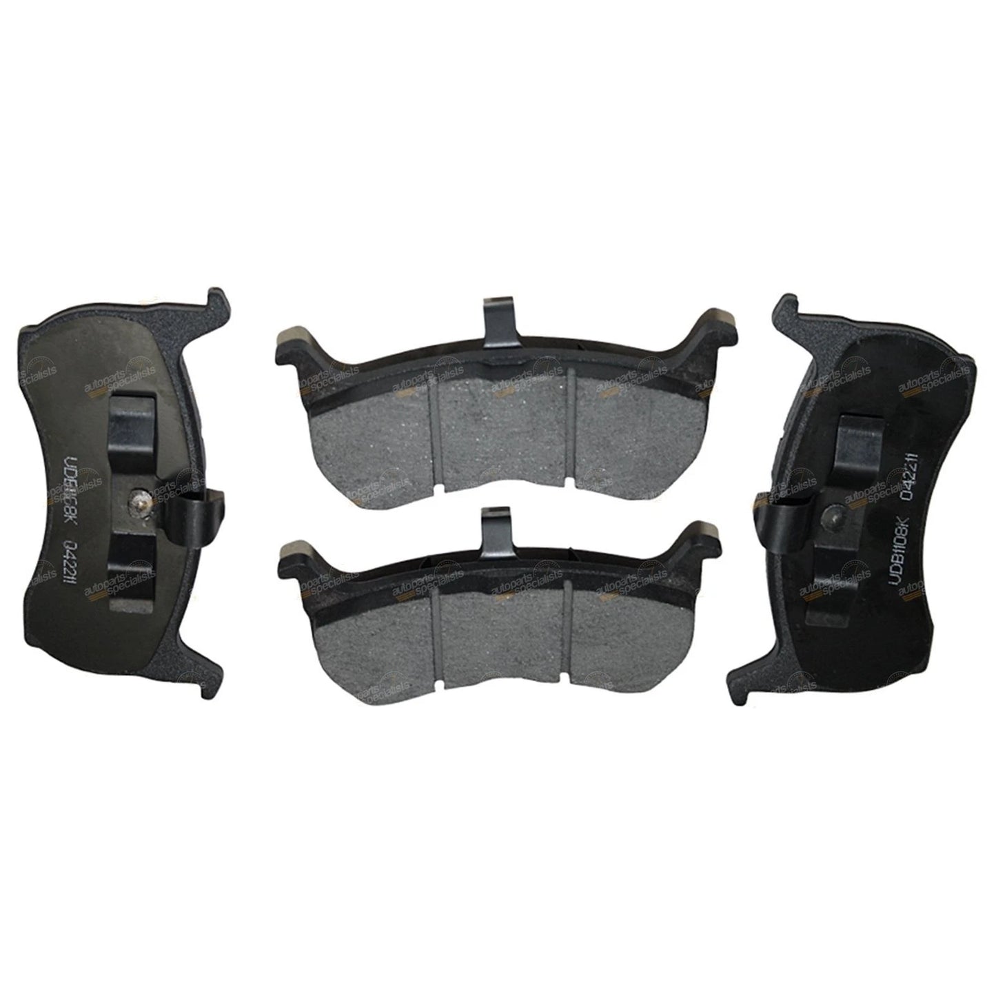 Front Disc Rotors + Brake Pads for EF EL Falcon Fairmont (1994-1998) ABS