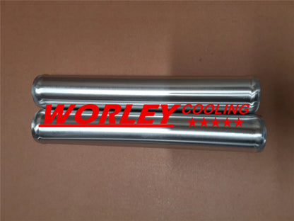 600x300x76mm Front Mount Intercooler + 3" Pipes + Black Hoses