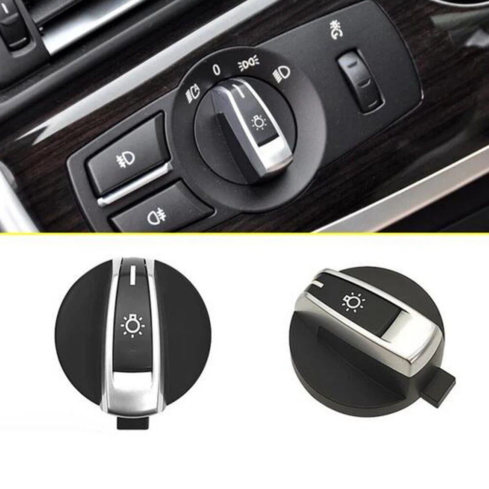 Front Headlight Control Switch Knob for BMW X3 X4 F25 F26 5-Series F10 F11 M5