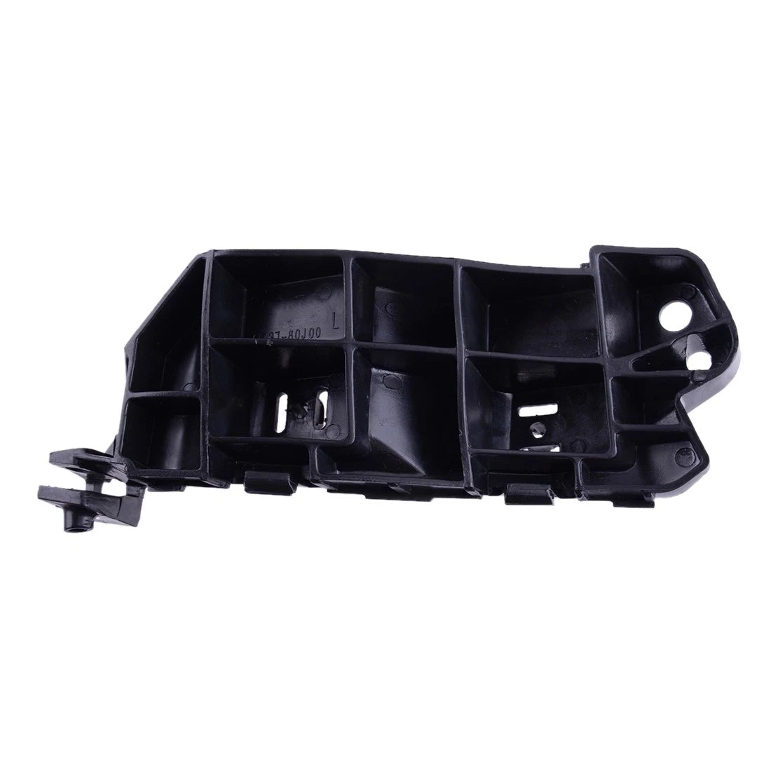Front Bumper Side Bracket Holder for Suzuki SX4 (2007-2014) - 1 Pair, ABS, Black
