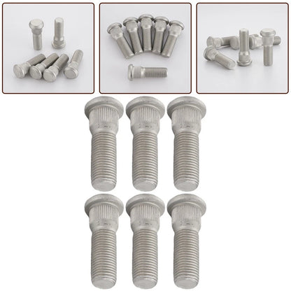 Set of 6 Direct Replacement Wheel Bolt Studs for Toyota FJ Cruiser/Tundra
