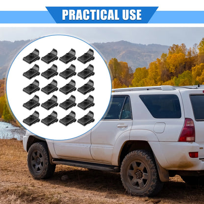 20 Pcs Fender Flare Bumper U Nut Clip for Toyota Highlander (2006–2010)