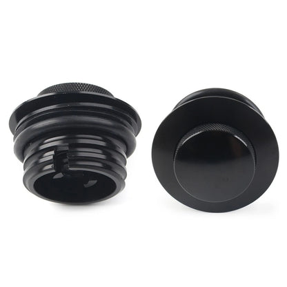 Vented Fuel Tank Cover for Harley - Left & Right Thread Pop Up Gas Cap