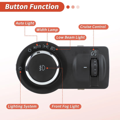 Headlight Switch for Buick Regal (2011 - 2017)