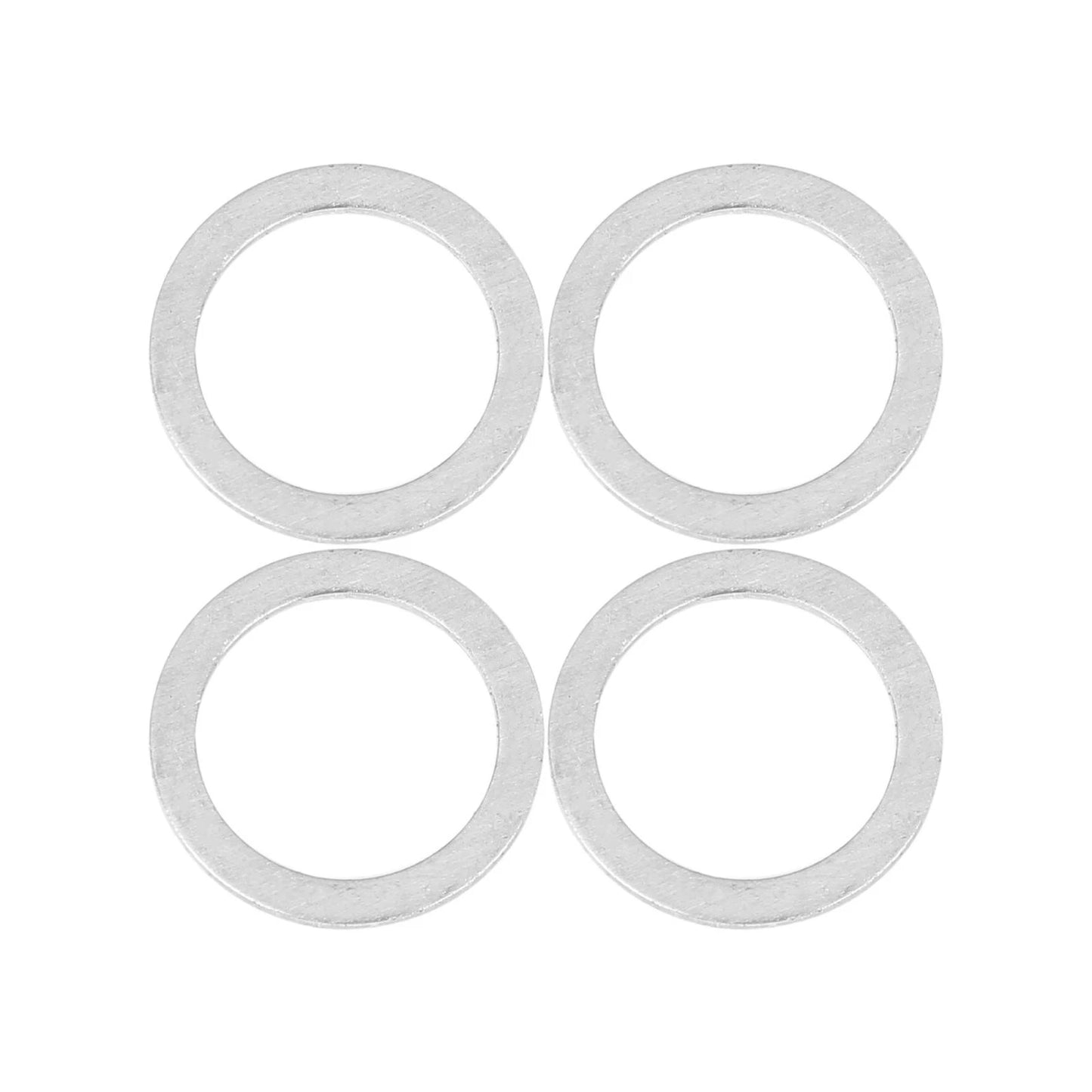 15 x M18 Silver Tone Oil Drain Plug Gaskets for Volvo