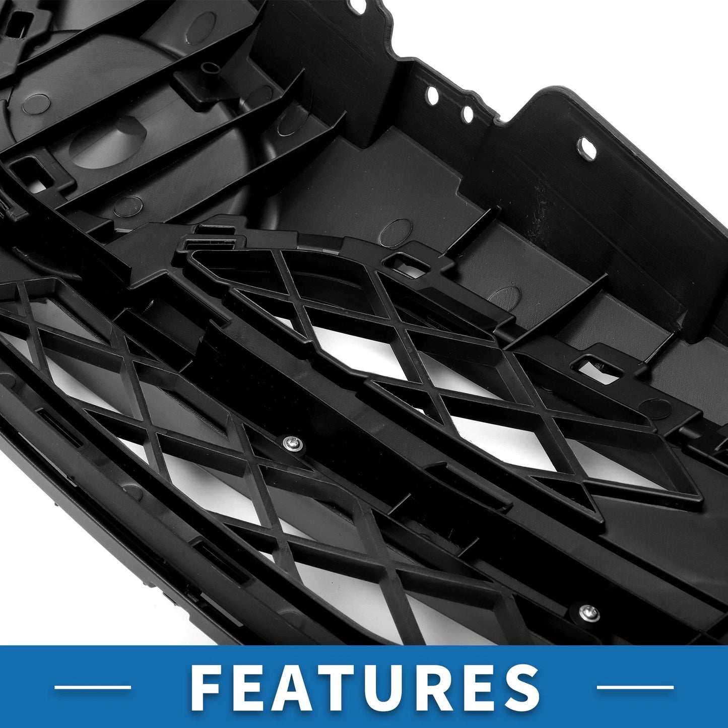 Black Front Hood Bumper Grille for Toyota Corolla (2010)