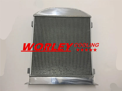 Aluminum Radiator & Fan 22.5" for Ford Hi-Boy (1932)