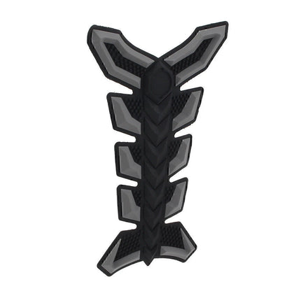 3D Decal Sticker Protector for Universal Motorcycle Grey Gas Fuel Tank Pad