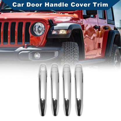 Silver Tone Door Handle Cover Trim for Toyota Camry (2007-2011)