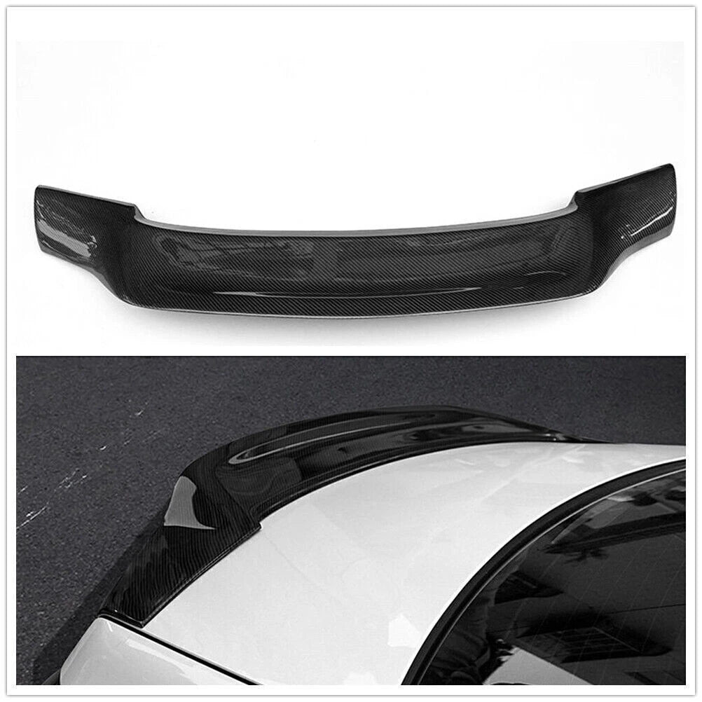 Carbon Fiber Rear Trunk Wing Spoiler Lip R Style For Benz E Class W207 2011-2016