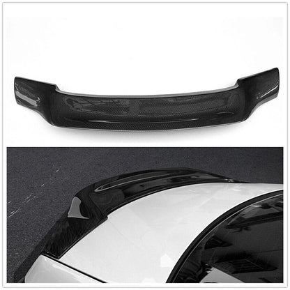 Carbon Fiber Rear Trunk Wing Spoiler Lip R Style For Benz E Class W207 2011-2016