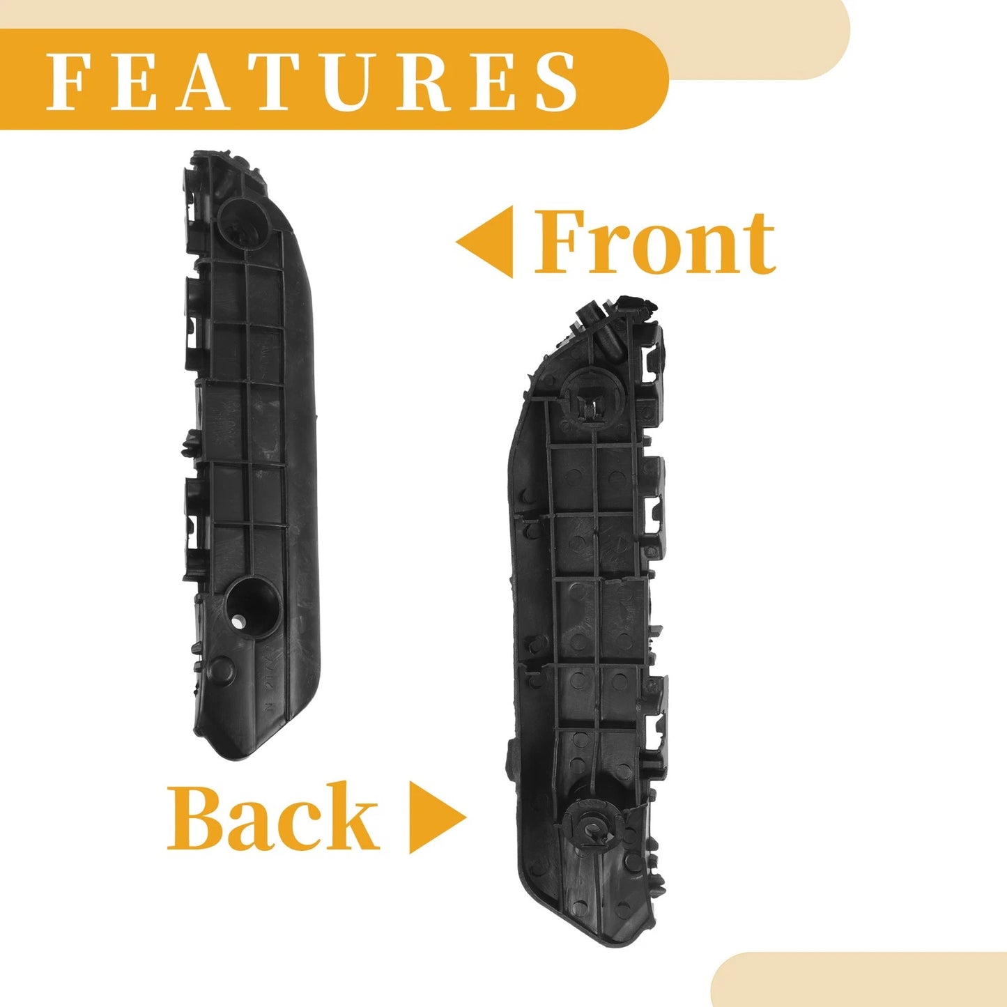 LH Front Bumper Support Bracket for Toyota Highlander (2008-2010) 1 Pc