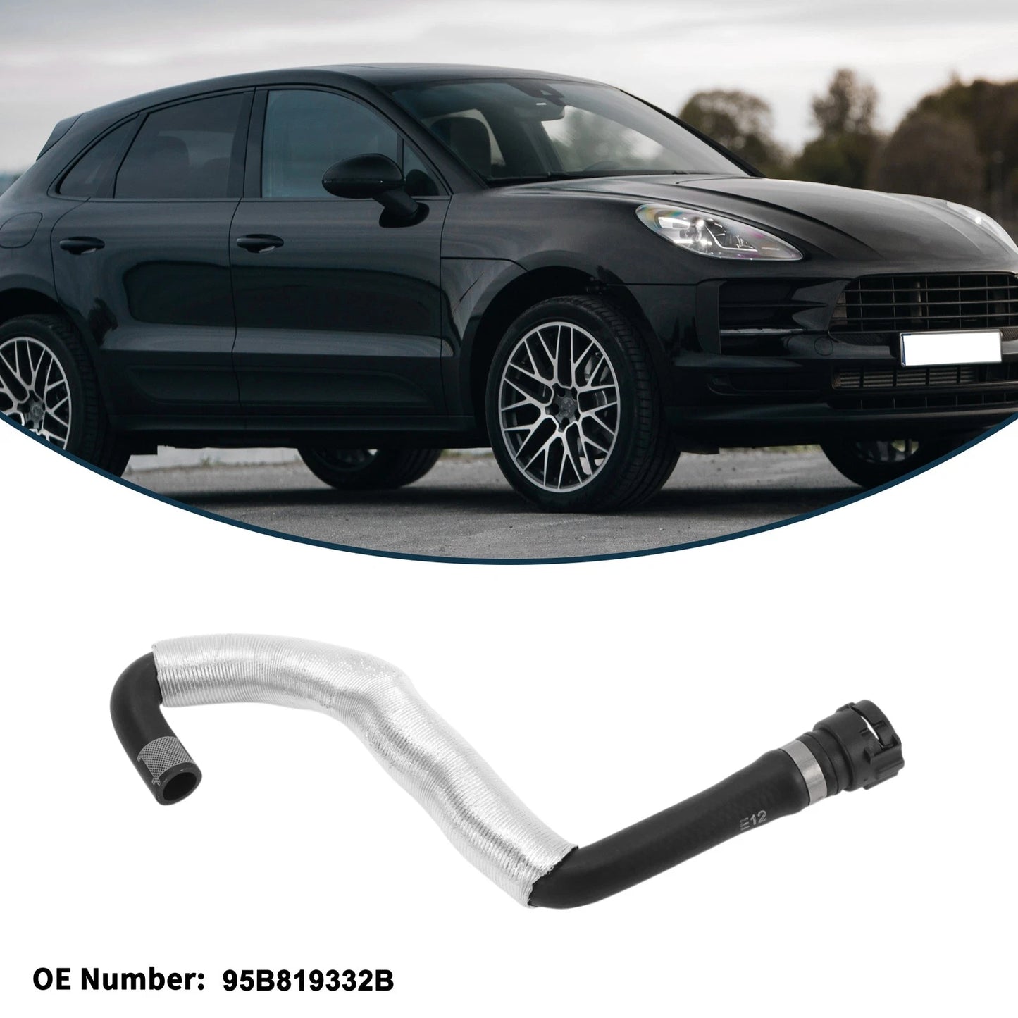 Radiator Hose for Porsche Macan 2018 Coolant Pipe (2018-2018)