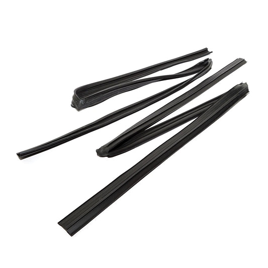 Rear Door Glass Run Channel x2 for Honda Fit 2009-2013