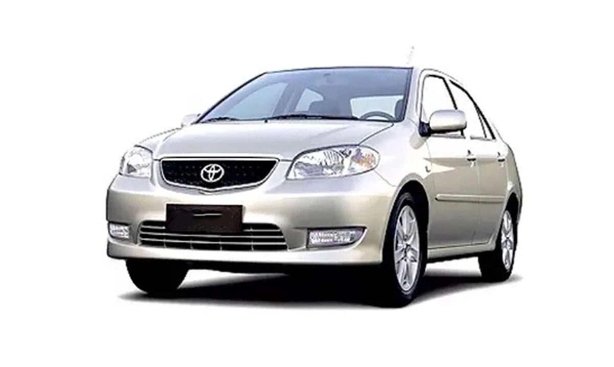 4 x Door Visor Rain Guards for Toyota Vios Yaris Sedan (2003-2006)
