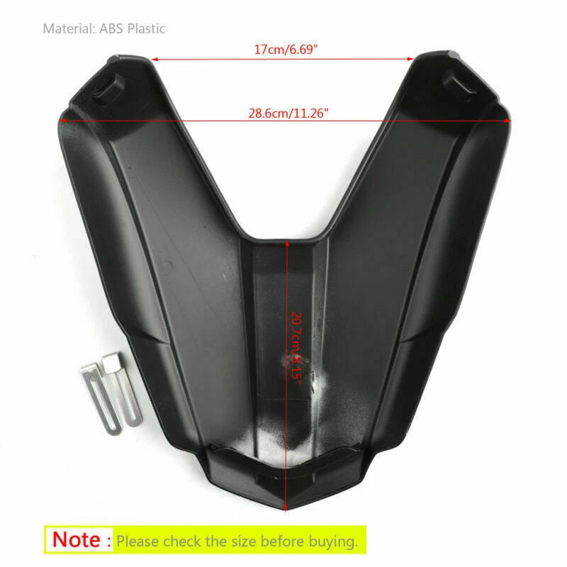 Rear Pillion Cover for Honda CB500F CBR500R (2016-2024) Matte Black