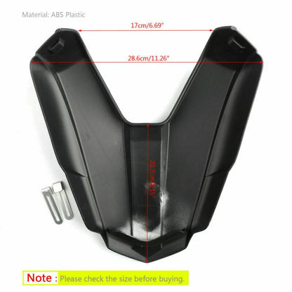 Rear Pillion Cover for Honda CB500F CBR500R (2016-2024) Matte Black