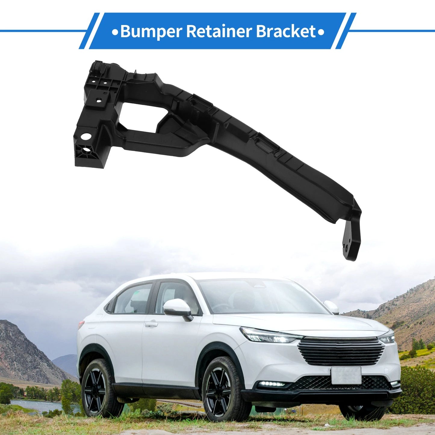 Front Right Bumper Retainer Bracket for Honda HR-V (2019-2021)