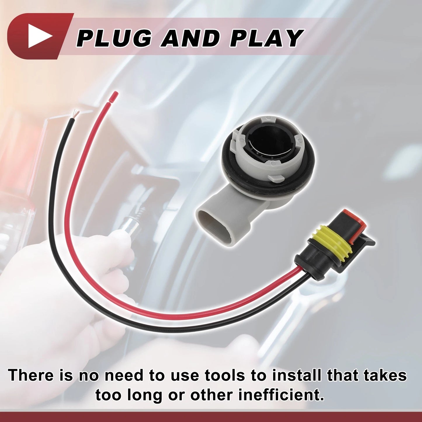 Tail Light Socket Wiring Set for Jeep Renegade (2016-2018)