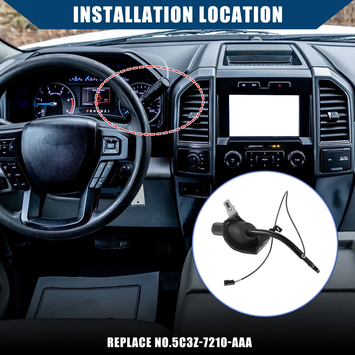 Gear Shifter Lever Handle for Ford Excursion (2000-2003)