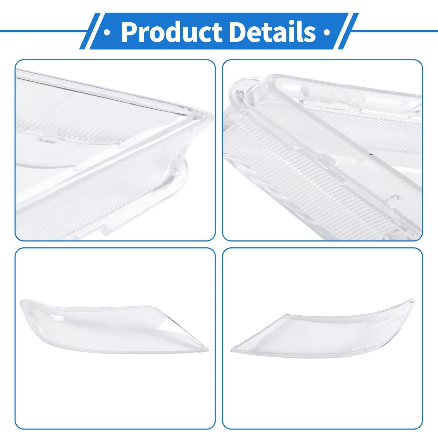 1 x Front Right Headlight Lens Cover for Kia Sorento (2009-2012)
