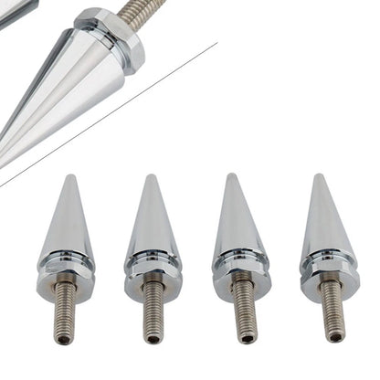 4 x Chrome Spike Windscreen Screw Bolts for Harley Touring Road Glide (1998-2025)