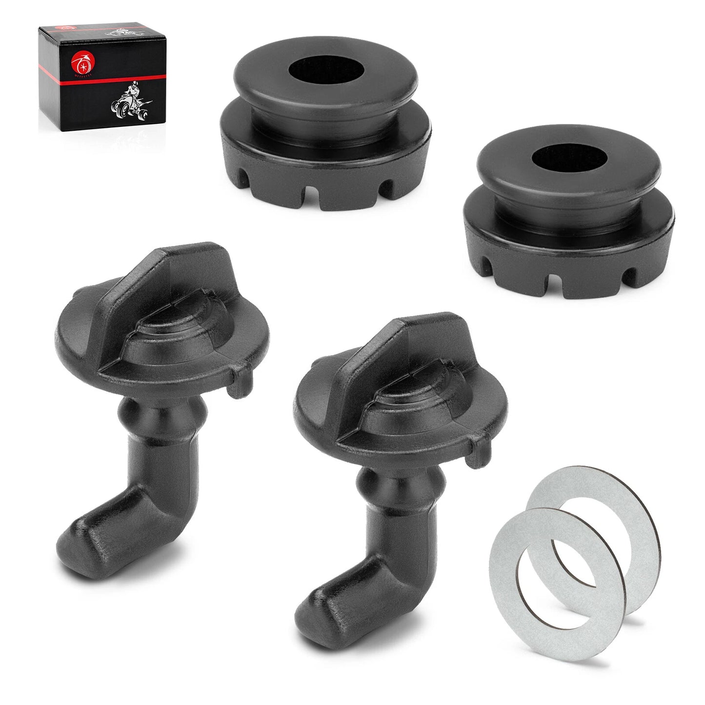 Hood Latch Toggle & Grommet Kit for Polaris RZR 570/800/S 800/4 800