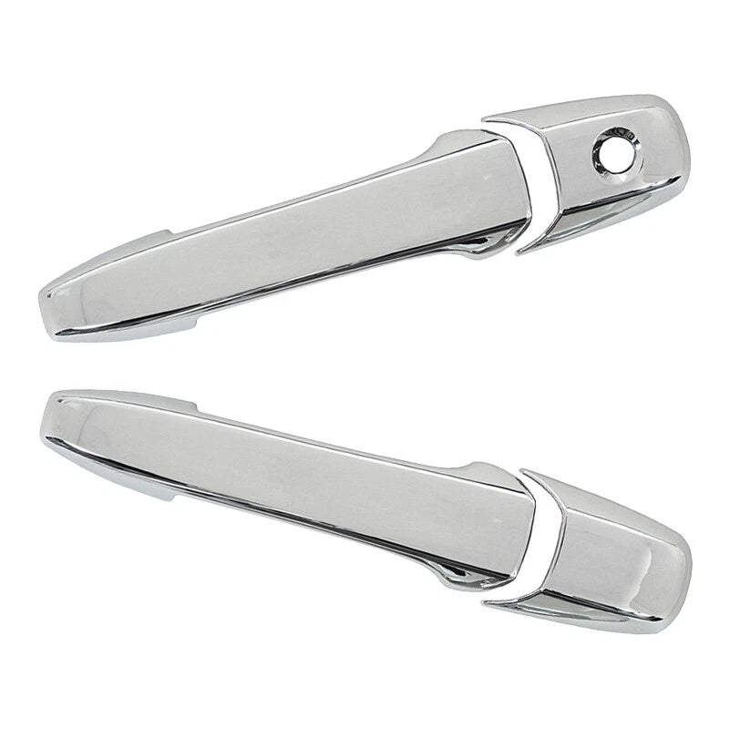 Silver Exterior Door Handle Cover Trim for Ford Mustang (2004-2014)