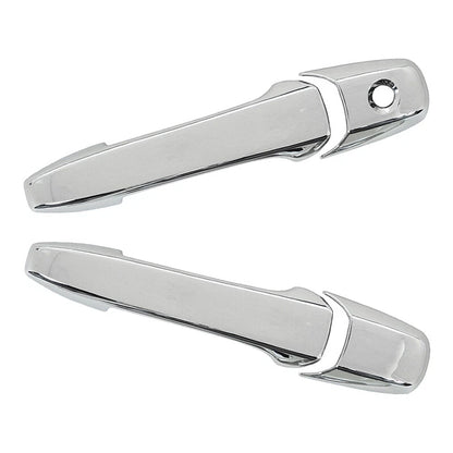 Silver Exterior Door Handle Cover Trim for Ford Mustang (2004-2014)