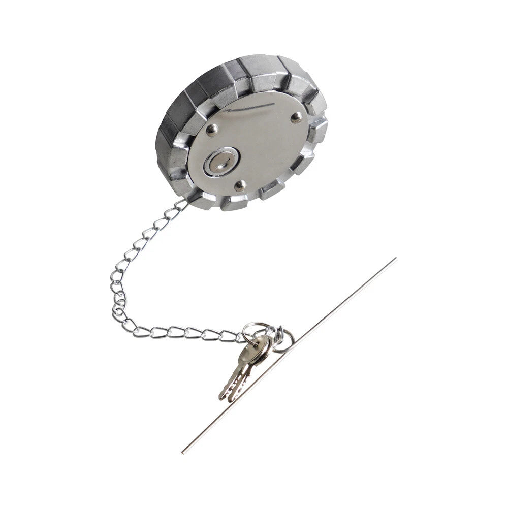 Locking Gas Cap for Truck - 3.5" Course Thread, 2 Keys (AU)