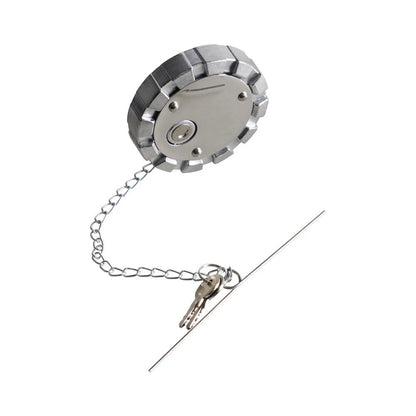 Locking Gas Cap for Truck - 3.5" Course Thread, 2 Keys (AU)