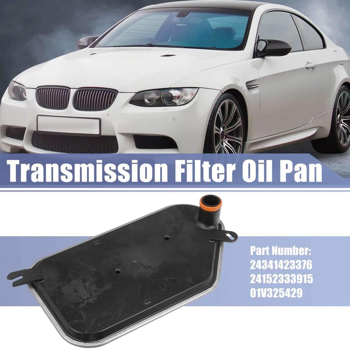 1 Pcs Transmission Filter Oil Pan for BMW M3 Base 3.2L L6 - Gas