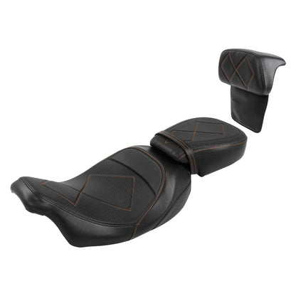 Driver & Passenger Seat Backrest for Harley Touring CVO Street Glide (14-23)