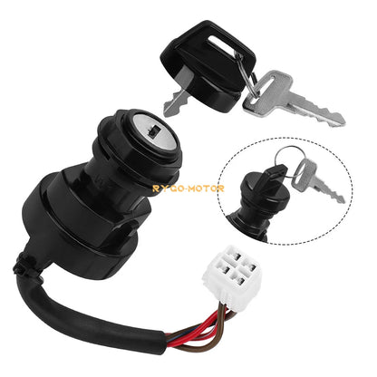 Ignition Key Switch for Yamaha Wolverine 450 YFM450FX/YFZ450 (2004-2013)