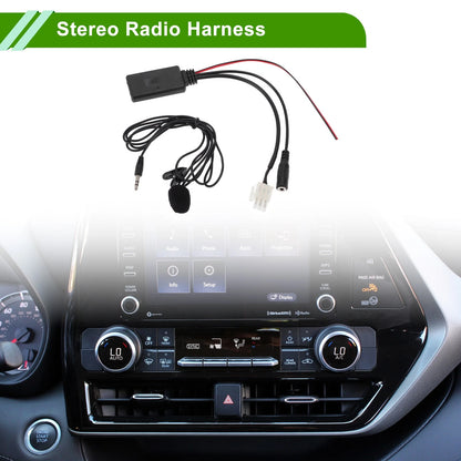 Stereo Radio Harness for Honda GL1800 with Microphone Handsfree