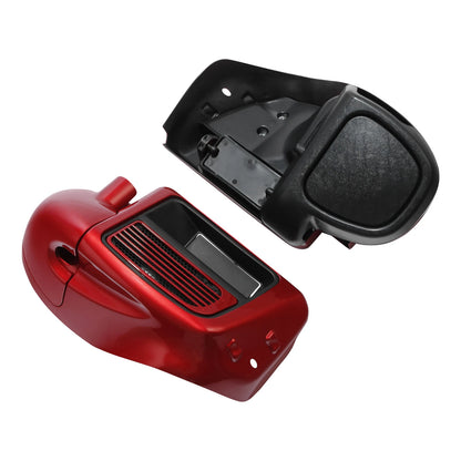 Lower Vented Fairings for Harley Touring (2014-2023) Wicked Red/Twisted Cherry