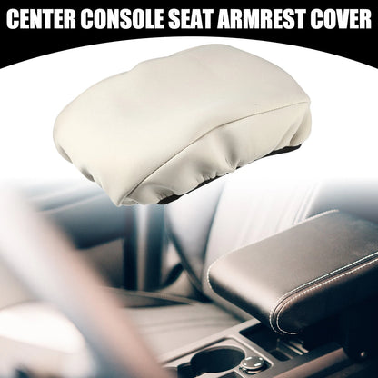 Center Console Armrest Cover for Ford Fusion (2013-2019) Neoprene Beige