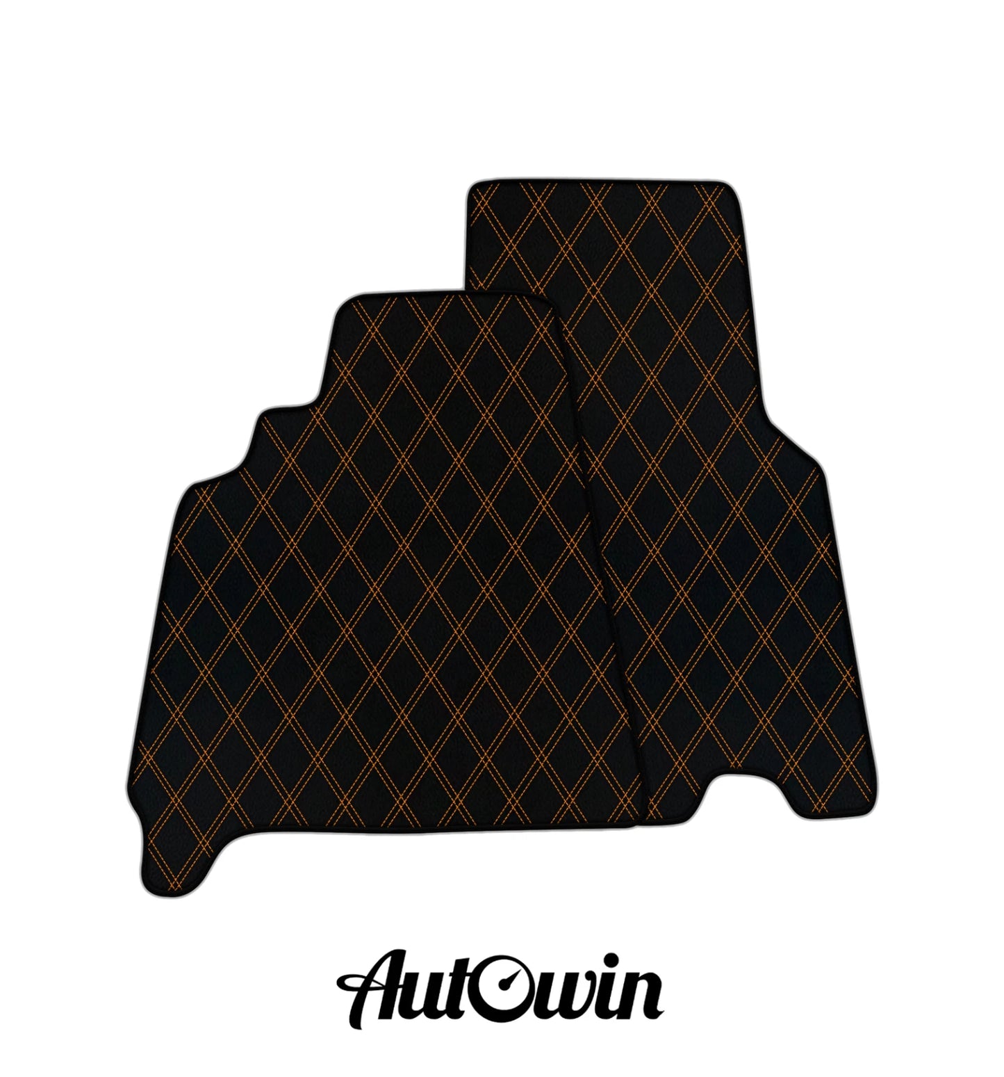 Custom Double Diamond Pattern Car Mats for Ferrari 550 Maranello (1996-2001)